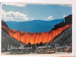 Christo Javacheff - Valley Curtain - including original piece of fabric!