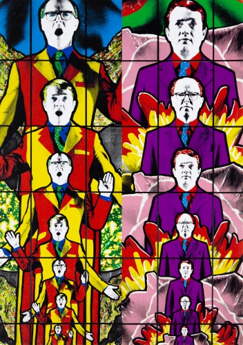 Gilbert  and George - Uitnodiging The Great Exhibition