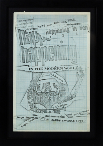 Panamarenko  - Happening in the modern world poster