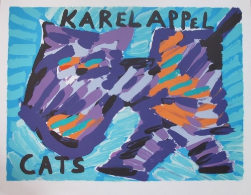 Karel Appel - HAPPY CAT