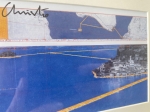 Christo Javacheff - Floating Piers - including original piece of fabric!