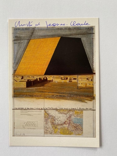 Christo Javacheff - Christo - LE MASTABA D'ABOU DHABI