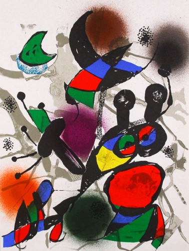 Joan Miro - Mourlot 1114