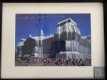 Christo Javacheff - Reichstag - including original piece of fabric!