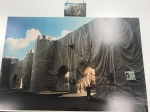 Christo Javacheff - Signed art card + poster Roman Wall