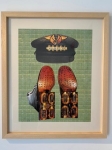 Panamarenko  - Magnetische schoenen (collage)