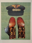 Panamarenko  - Magnetic shoes (collage)