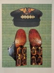 Panamarenko  - Magnetische schoenen (collage)