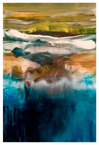 Lambert Oostrum - Abstract landschap 2013.1