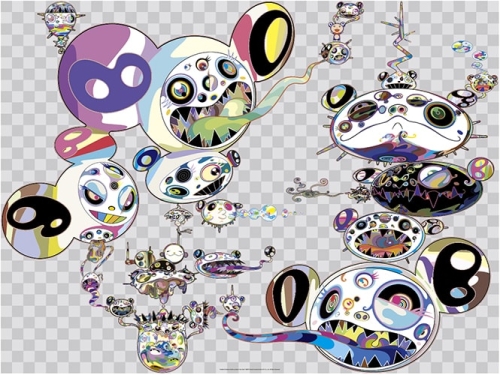 Takashi Murakami - Another Dimension Brushing Against Your Hand