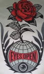 Shepard Fairey - Eyes Open  Lithografie offset - Sign  la main