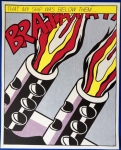 Roy Lichtenstein - As I opened Fire... Triptych