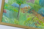 Roland Heirman - Triptyque La promenade dans le jardin envahi par la vgtation