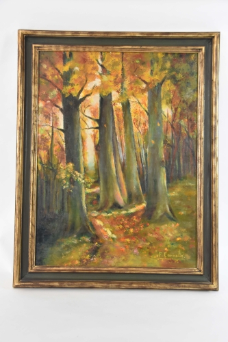 Fernand Cornelis - kleurrijk herfstbos