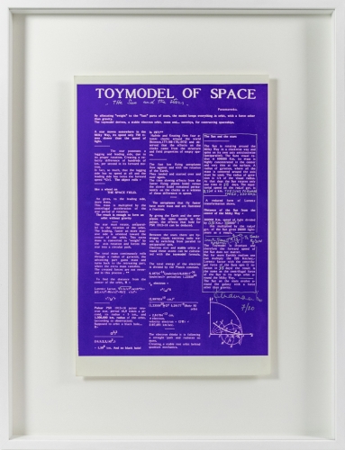 Panamarenko  - Toymodel of space
