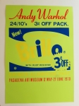 Andy Warhol - Brillo - Expositie zeefdruk