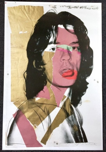 Andy Warhol - Mick Jagger 1975