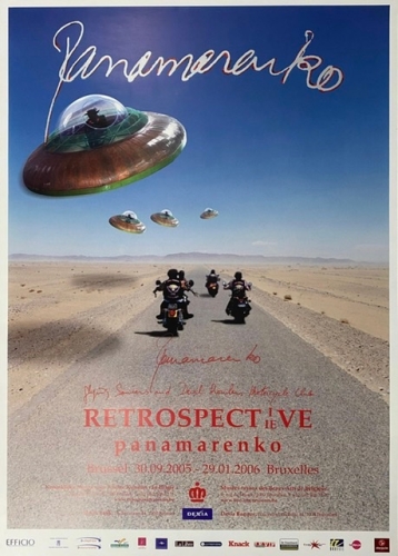 Panamarenko  - Flying saucers and Devil rowlers motorcycle club
