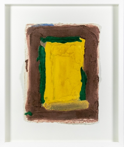 Bram Bogart - Ocre vert