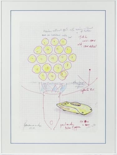 Panamarenko  - Thermo voltaic - ingelijst