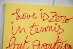 Hannes D'Haese - Love is zero in tennis
