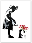 LITTLE GIRL WITH WATERING CAN (FIRST ÉDITION)
