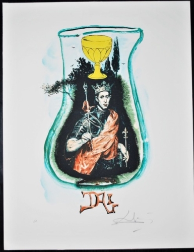 Salvador Dali - The king of cups