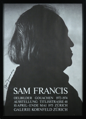 Sam Francis - Sam Francis in Galerie Kornfeld Zrich