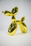 Jeff  Koons (after) - balloon dog (gold)