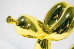 Jeff  Koons (after) - chien ballon (or)