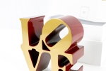 Robert Indiana (after) - amour (argent)