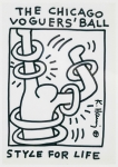 Keith Haring  - Le Bal des Voguers de Chicago
