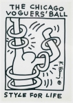 Keith Haring  - The Chicago Voguers' Ball