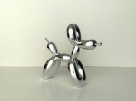 Jeff  Koons (after) - Balloon Dog (Silver)