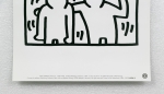 Keith Haring  - Sans titre (faire-part de mariage)