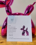 Jeff  Koons (after) - Balloon Dog (Pink)