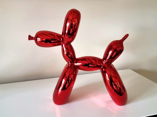 Jeff Koons - Jeff Koons (naar) - Ballon Dog (Rood)