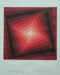 Victor Vasarely - Vasarely - Voeroch gesigneerd en genummerd