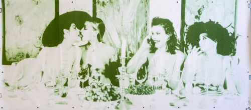 Marc Lagrange - 4 women at dinner