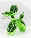 Jeff  Koons (after) - chien ballon (or)