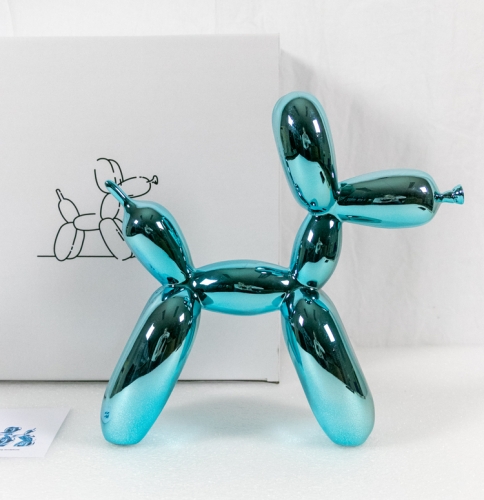 Jeff  Koons (after) - balloon dog (gold)