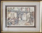 Anton Pieck - De Postkoets en  De Herberg