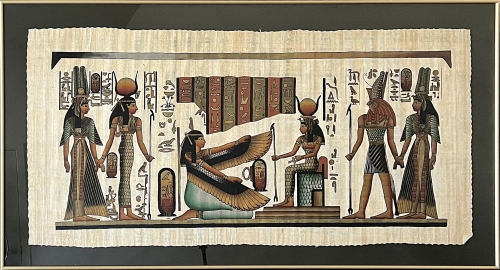Kunstenaar onbekend - Egyptisch tafereel