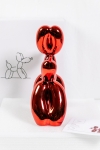 Jeff  Koons (after) - chien ballon (Red)