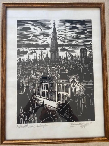 Frans Masereel - Het Osterrieth Huis, Antwerpen