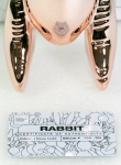 Jeff  Koons (after) - Balloon Rabbit (Rose Gold) XL