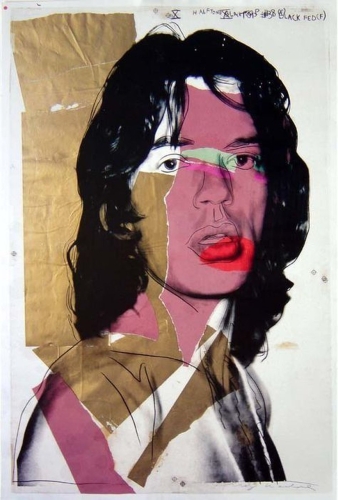 Andy Warhol - MICK JAGGER