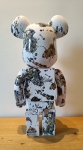 Jackson Pollock (After) - Jouet Bearbrick Medicom - 1000% - d'aprs Jackson Pollock