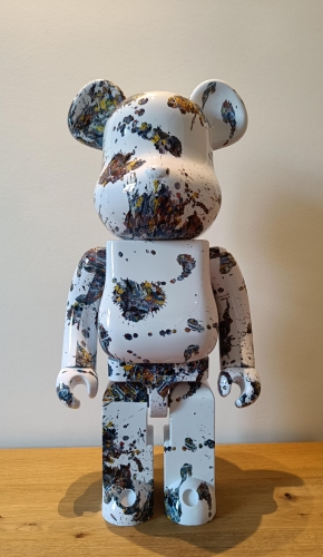Jackson Pollock (After) - Bearbrick Medicom Toy - 1000% - after Jackson Pollock
