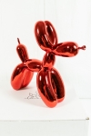 Jeff  Koons (after) - Chien Ballon (Rouge)